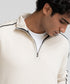 Men's Rib Zipper Sweatshirt